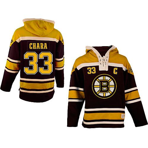 Bruins #33 Zdeno Chara Black Sawyer Hooded Sweatshirt Stitched NHL Jersey Bruins #33 Zdeno Chara Black Sawyer Hooded Sweatshirt Stitched NHL Jersey