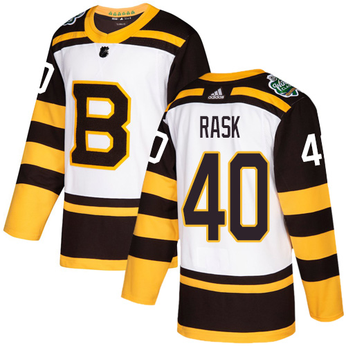 Adidas Bruins #40 Tuukka Rask White Authentic 2019 Winter Classic Stitched NHL Jersey Adidas Bruins #40 Tuukka Rask White Authentic 2019 Winter Classic Stitched NHL Jersey