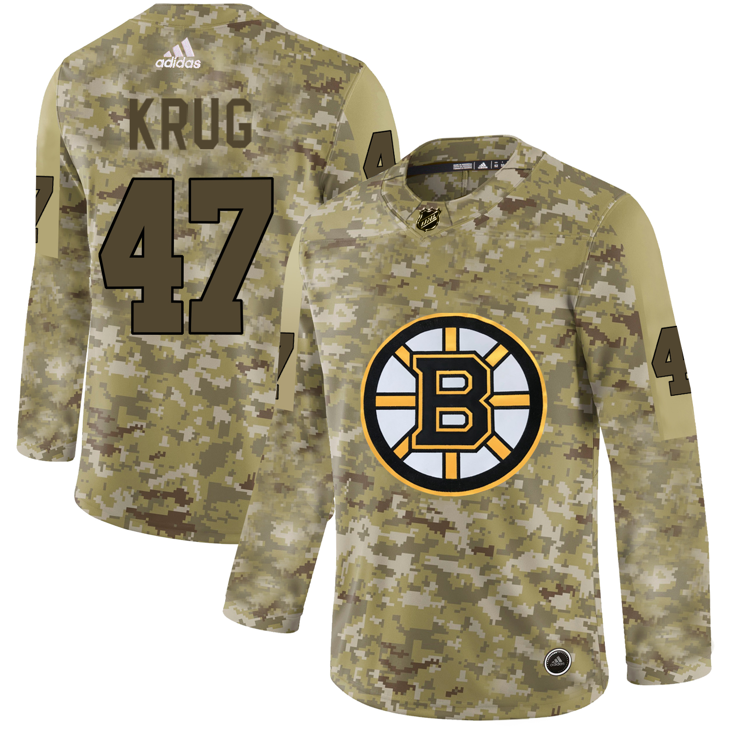 Adidas Bruins #47 Torey Krug Camo Authentic Stitched NHL Jersey Adidas Bruins #47 Torey Krug Camo Authentic Stitched NHL Jersey