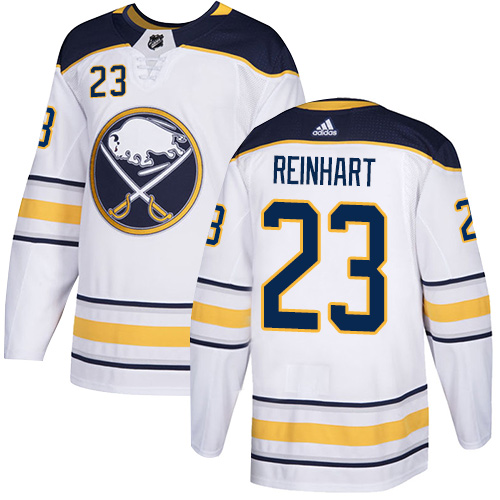 Adidas Sabres #23 Sam Reinhart White Road Authentic Stitched NHL Jersey Adidas Sabres #23 Sam Reinhart White Road Authentic Stitched NHL Jersey
