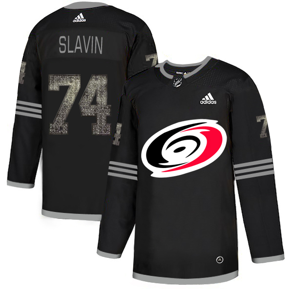 Adidas Hurricanes #74 Jaccob Slavin Black Authentic Classic Stitched NHL Jersey Adidas Hurricanes #74 Jaccob Slavin Black Authentic Classic Stitched NHL Jersey
