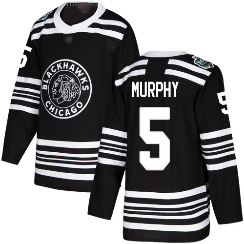 Adidas Blackhawks #5 Connor Murphy Black Authentic 2019 Winter Classic Stitched NHL Jersey Adidas Blackhawks #5 Connor Murphy Black Authentic 2019 Winter Classic Stitched NHL Jersey