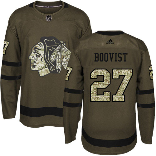 Adidas Blackhawks #27 Adam Boqvist Green Salute to Service Stitched NHL Jersey Adidas Blackhawks #27 Adam Boqvist Green Salute to Service Stitched NHL Jersey