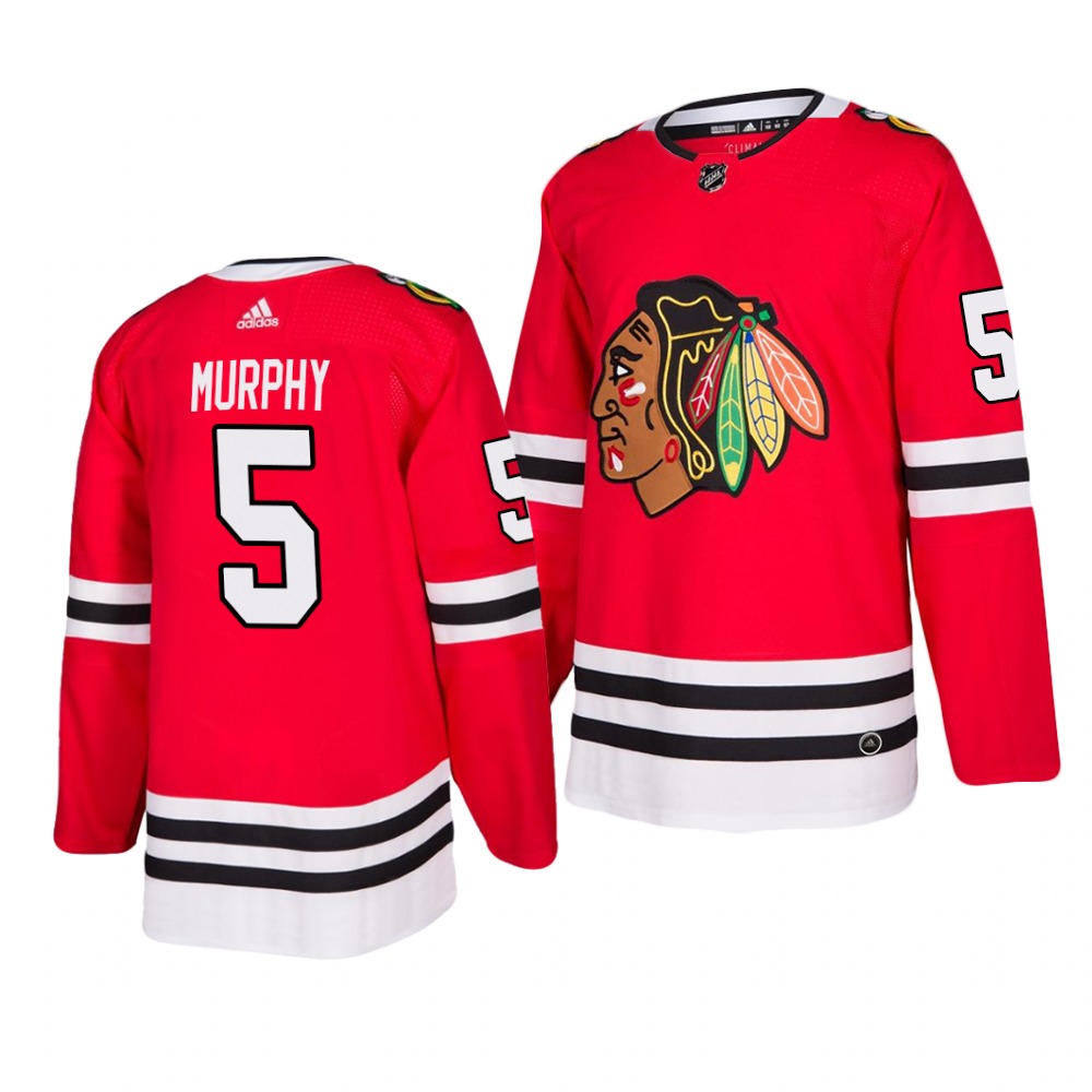 Chicago Blackhawks #5 Connor Murphy 2019-20 Adidas Authentic Home Red Stitched NHL Jersey Chicago Blackhawks #5 Connor Murphy 2019-20 Adidas Authentic Home Red Stitched NHL Jersey