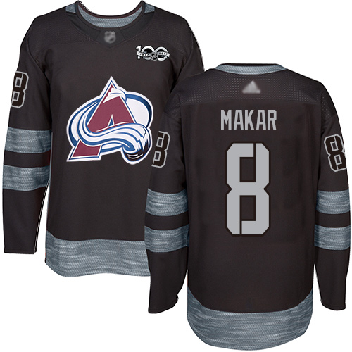 Adidas Avalanche #8 Cale Makar Black 1917-2017 100th Anniversary Stitched NHL Jersey Adidas Avalanche #8 Cale Makar Black 1917-2017 100th Anniversary Stitched NHL Jersey