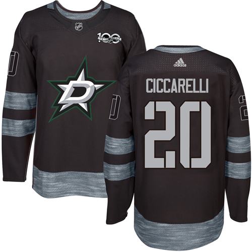 Adidas Stars #20 Dino Ciccarelli Black 1917-2017 100th Anniversary Stitched NHL Jersey Adidas Stars #20 Dino Ciccarelli Black 1917-2017 100th Anniversary Stitched NHL Jersey