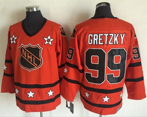 Oilers #99 Wayne Gretzky Orange All-Star CCM Throwback Stitched NHL Jersey Oilers #99 Wayne Gretzky Orange All-Star CCM Throwback Stitched NHL Jersey