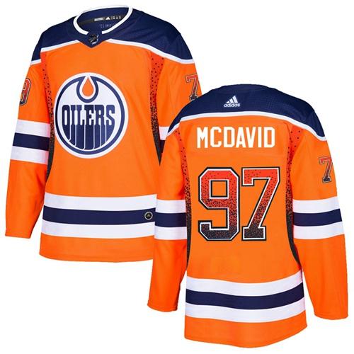 Adidas Oilers #97 Connor McDavid Orange Home Authentic Drift Fashion Stitched NHL Jersey Adidas Oilers #97 Connor McDavid Orange Home Authentic Drift Fashion Stitched NHL Jersey
