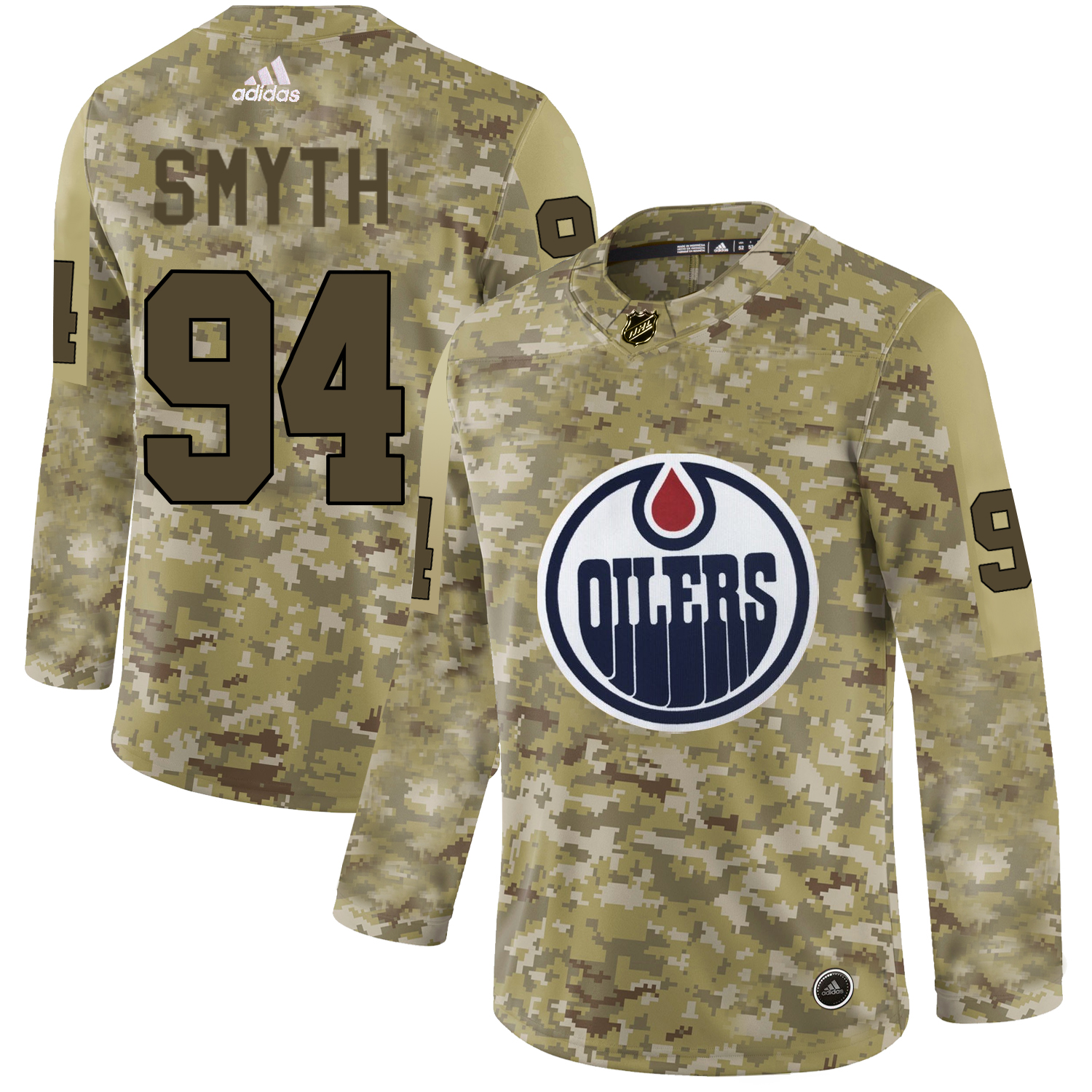 Adidas Oilers #94 Ryan Smyth Camo Authentic Stitched NHL Jersey Adidas Oilers #94 Ryan Smyth Camo Authentic Stitched NHL Jersey