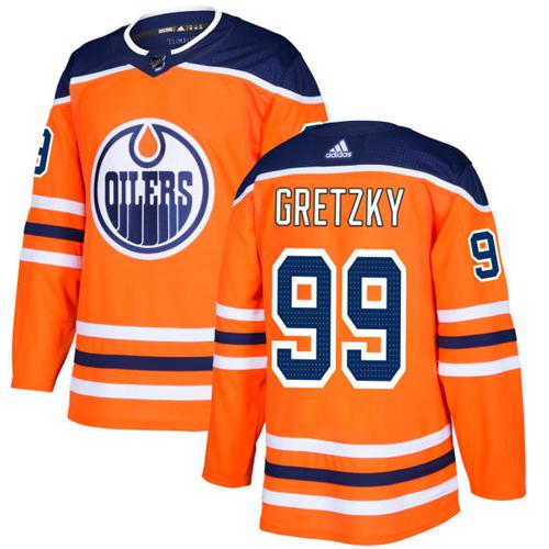 Adidas Oilers #99 Wayne Gretzky Orange Home Authentic Stitched NHL Jersey Adidas Oilers #99 Wayne Gretzky Orange Home Authentic Stitched NHL Jersey