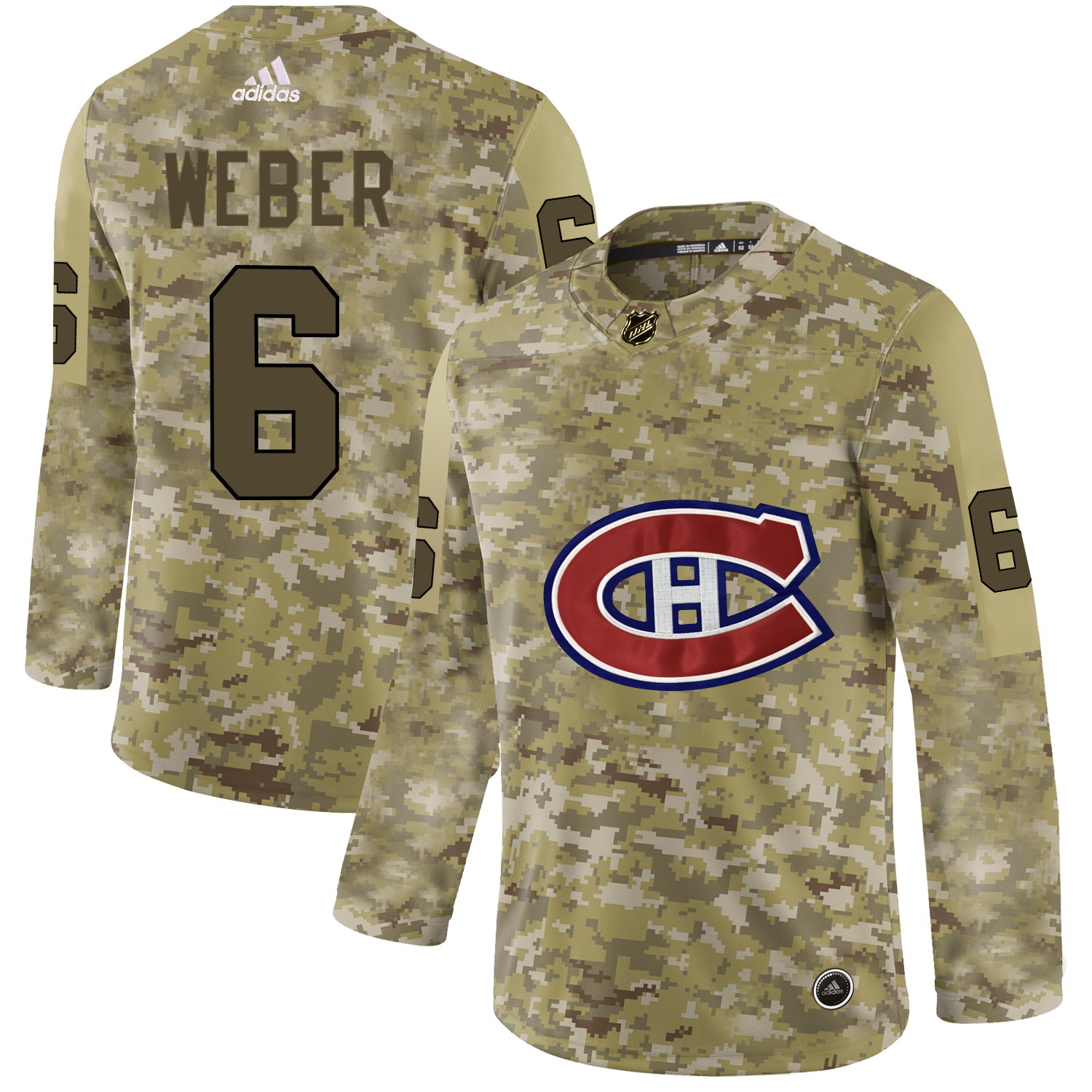 Adidas Canadiens #6 Shea Weber Camo Authentic Stitched NHL Jersey Adidas Canadiens #6 Shea Weber Camo Authentic Stitched NHL Jersey