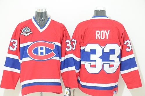 Canadiens #33 Patrick Roy Red CCM Throwback Stitched NHL Jersey Canadiens #33 Patrick Roy Red CCM Throwback Stitched NHL Jersey