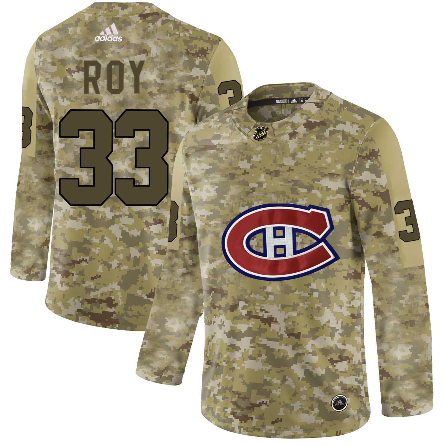 Adidas Canadiens #33 Patrick Roy Camo Authentic Stitched NHL Jersey Adidas Canadiens #33 Patrick Roy Camo Authentic Stitched NHL Jersey