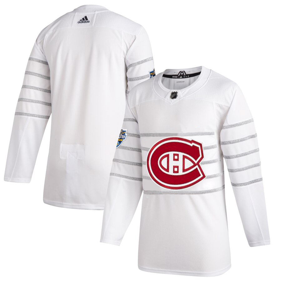 Men's Montreal Canadiens Adidas White 2020 NHL All-Star Game Authentic Jersey Men's Montreal Canadiens Adidas White 2020 NHL All-Star Game Authentic Jersey