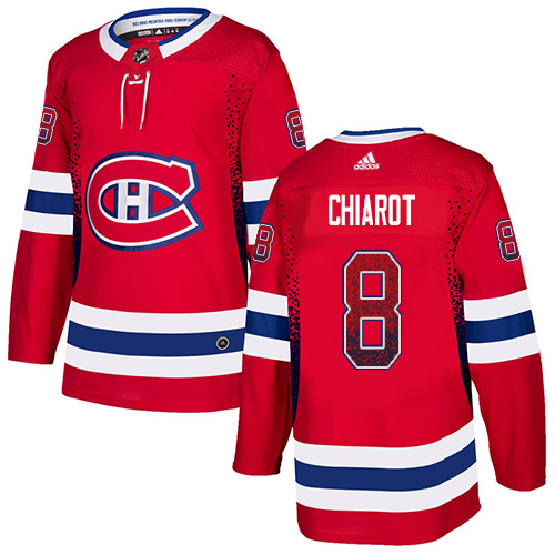 Adidas Canadiens #8 Ben Chiarot Red Home Authentic Drift Fashion Stitched NHL Jersey Adidas Canadiens #8 Ben Chiarot Red Home Authentic Drift Fashion Stitched NHL Jersey