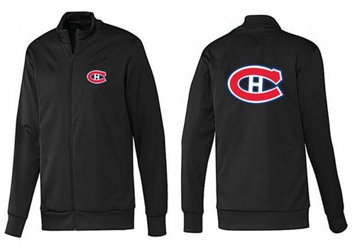 NHL Montreal Canadiens Zip Jackets Black-1 NHL Montreal Canadiens Zip Jackets Black-1