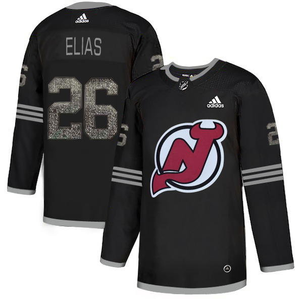 Adidas Devils #26 Patrik Elias Black Authentic Classic Stitched NHL Jersey Adidas Devils #26 Patrik Elias Black Authentic Classic Stitched NHL Jersey