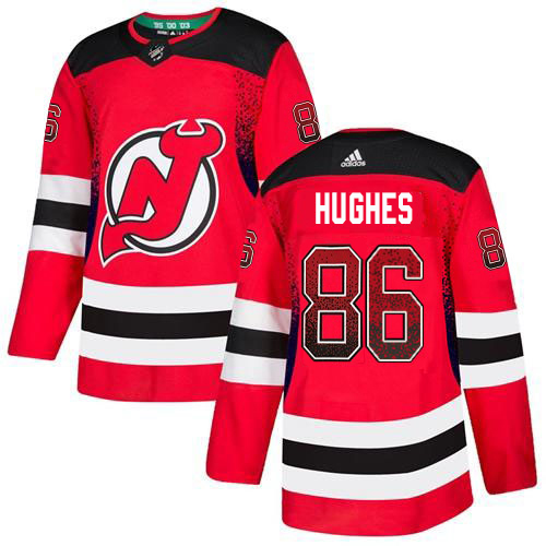 Adidas Devils #86 Jack Hughes Red Home Authentic Drift Fashion Stitched NHL Jersey Adidas Devils #86 Jack Hughes Red Home Authentic Drift Fashion Stitched NHL Jersey