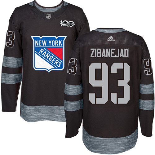 Adidas Rangers #93 Mika Zibanejad Black 1917-2017 100th Anniversary Stitched NHL Jersey Adidas Rangers #93 Mika Zibanejad Black 1917-2017 100th Anniversary Stitched NHL Jersey