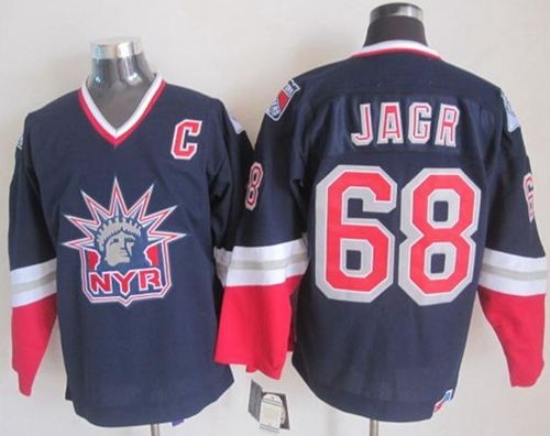 Rangers #68 Jaromir Jagr Navy Blue CCM Statue of Liberty Stitched NHL Jersey Rangers #68 Jaromir Jagr Navy Blue CCM Statue of Liberty Stitched NHL Jersey