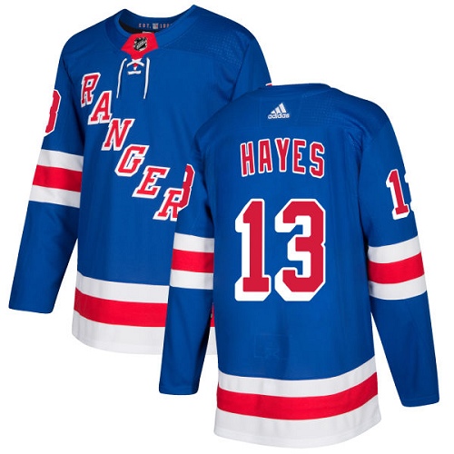 Adidas Rangers #13 Kevin Hayes Royal Blue Home Authentic Stitched NHL Jersey Adidas Rangers #13 Kevin Hayes Royal Blue Home Authentic Stitched NHL Jersey