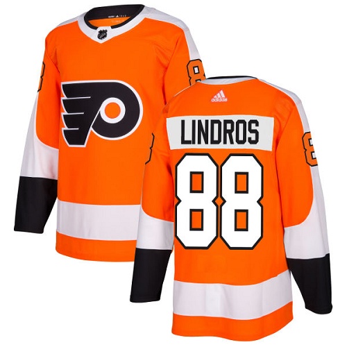 Adidas Flyers #88 Eric Lindros Orange Home Authentic Stitched NHL Jersey Adidas Flyers #88 Eric Lindros Orange Home Authentic Stitched NHL Jersey