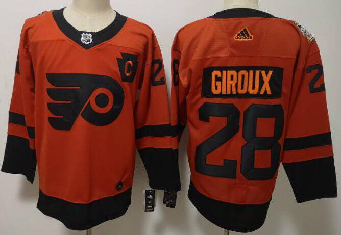 Adidas Flyers #28 Claude Giroux Orange 2019 Stadium Series Stitched NHL Jersey Adidas Flyers #28 Claude Giroux Orange 2019 Stadium Series Stitched NHL Jersey