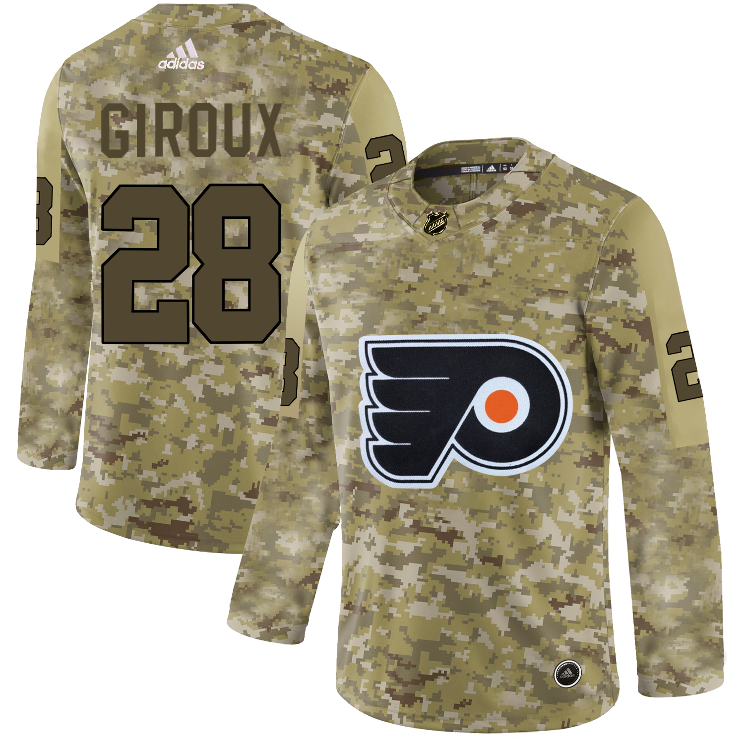 Adidas Flyers #28 Claude Giroux Camo Authentic Stitched NHL Jersey Adidas Flyers #28 Claude Giroux Camo Authentic Stitched NHL Jersey