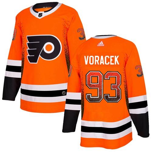 Adidas Flyers #93 Jakub Voracek Orange Home Authentic Drift Fashion Stitched NHL Jersey Adidas Flyers #93 Jakub Voracek Orange Home Authentic Drift Fashion Stitched NHL Jersey