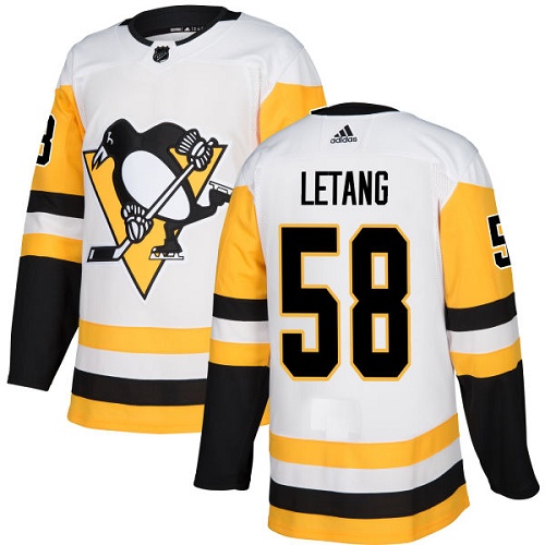 Adidas Penguins #58 Kris Letang White Road Authentic Stitched NHL Jersey Adidas Penguins #58 Kris Letang White Road Authentic Stitched NHL Jersey
