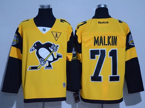Penguins #71 Evgeni Malkin Gold 2017 Stadium Series Stitched NHL Jersey Penguins #71 Evgeni Malkin Gold 2017 Stadium Series Stitched NHL Jersey