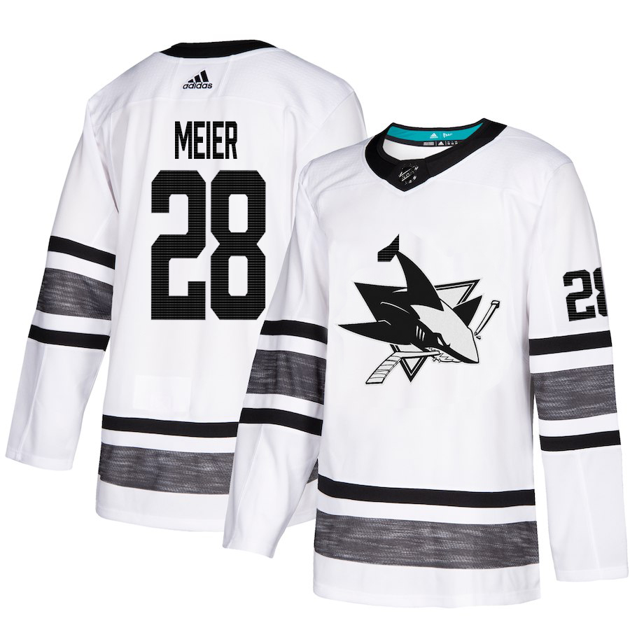 Adidas Sharks #28 Timo Meier White 2019 All-Star Game Parley Authentic Stitched NHL Jersey Adidas Sharks #28 Timo Meier White 2019 All-Star Game Parley Authentic Stitched NHL Jersey