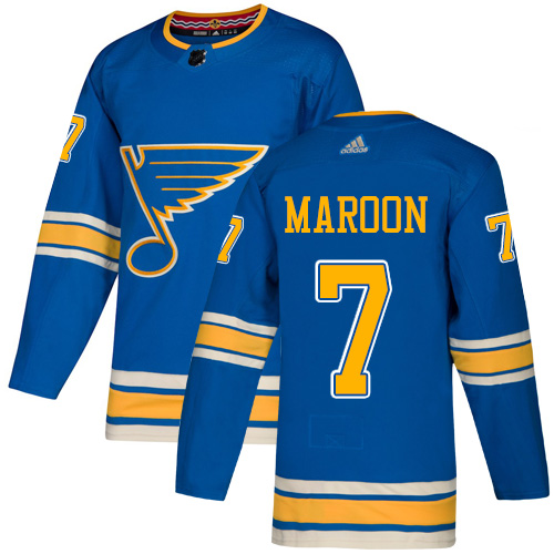 Adidas Blues #7 Patrick Maroon Light Blue Alternate Authentic Stitched NHL Jersey Adidas Blues #7 Patrick Maroon Light Blue Alternate Authentic Stitched NHL Jersey