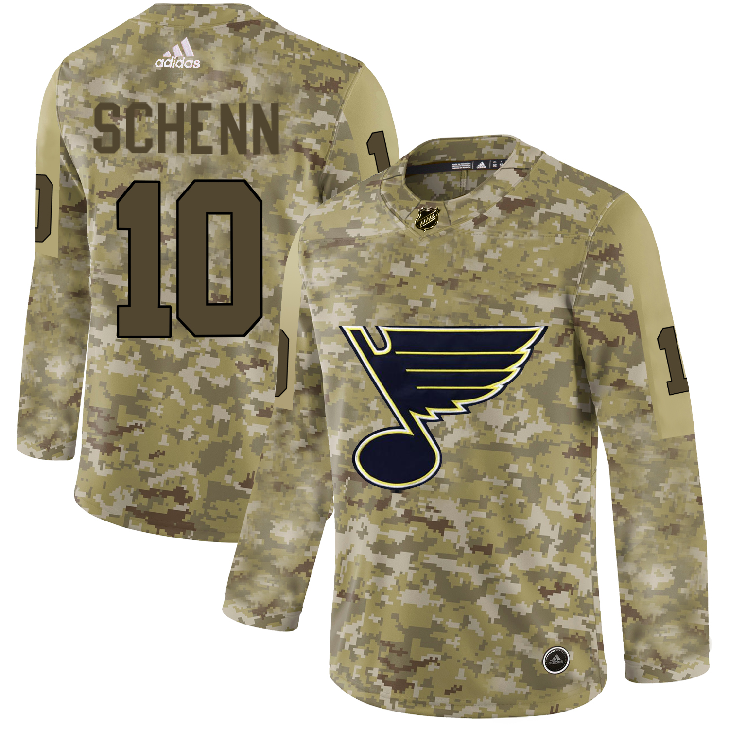 Adidas Blues #10 Brayden Schenn Camo Authentic Stitched NHL Jersey Adidas Blues #10 Brayden Schenn Camo Authentic Stitched NHL Jersey