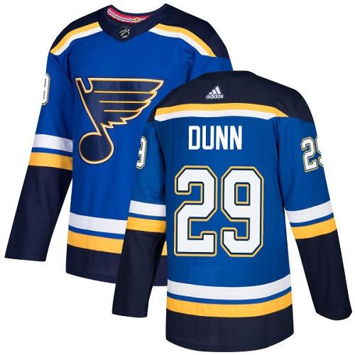 Adidas Blues #29 Vince Dunn Blue Home Authentic Stitched NHL Jersey Adidas Blues #29 Vince Dunn Blue Home Authentic Stitched NHL Jersey