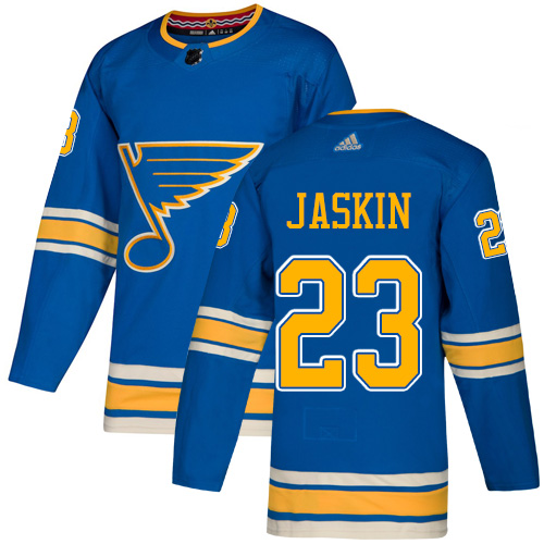 Adidas Blues #23 Dmitrij Jaskin Light Blue Alternate Authentic Stitched NHL Jersey Adidas Blues #23 Dmitrij Jaskin Light Blue Alternate Authentic Stitched NHL Jersey