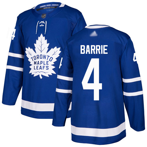 Adidas Maple Leafs #4 Tyson Barrie Blue Home Authentic Stitched NHL Jersey Adidas Maple Leafs #4 Tyson Barrie Blue Home Authentic Stitched NHL Jersey