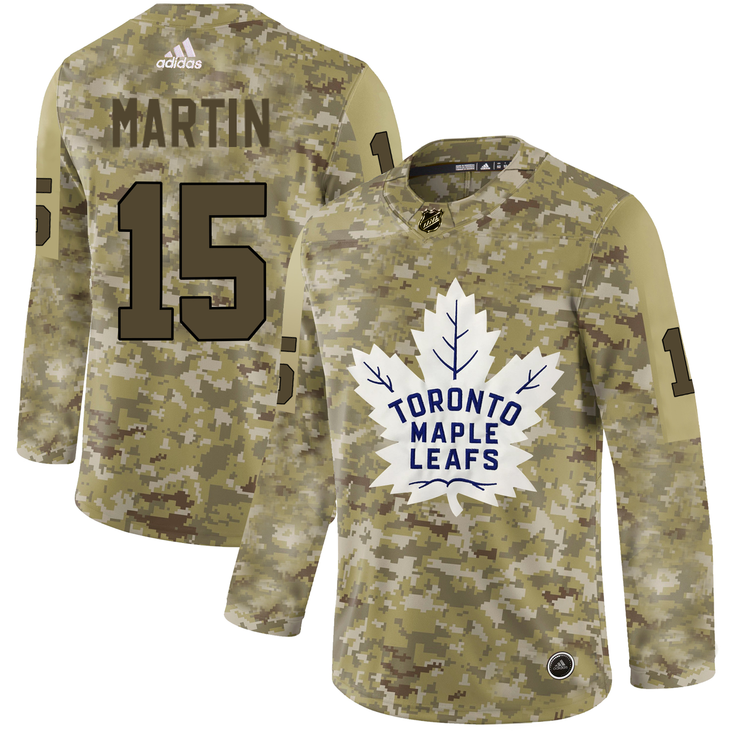 Adidas Maple Leafs #15 Matt Martin Camo Authentic Stitched NHL Jersey Adidas Maple Leafs #15 Matt Martin Camo Authentic Stitched NHL Jersey