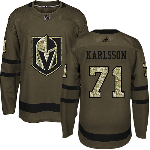 Adidas Golden Knights #71 William Karlsson Green Salute to Service Stitched NHL Jersey Adidas Golden Knights #71 William Karlsson Green Salute to Service Stitched NHL Jersey