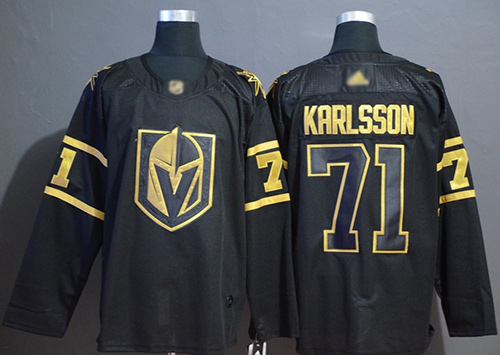 Adidas Golden Knights #71 William Karlsson Black/Gold Authentic Stitched NHL Jersey Adidas Golden Knights #71 William Karlsson Black/Gold Authentic Stitched NHL Jersey