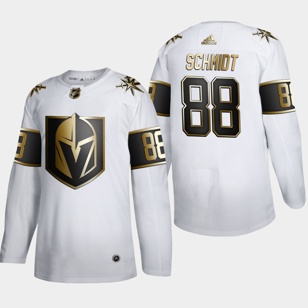 Vegas Golden Knights #88 Nate Schmidt Men's Adidas White Golden Edition Limited Stitched NHL Jersey Vegas Golden Knights #88 Nate Schmidt Men's Adidas White Golden Edition Limited Stitched NHL Jersey