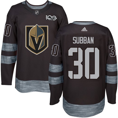 Adidas Golden Knights #30 Malcolm Subban Black 1917-2017 100th Anniversary Stitched NHL Jersey Adidas Golden Knights #30 Malcolm Subban Black 1917-2017 100th Anniversary Stitched NHL Jersey