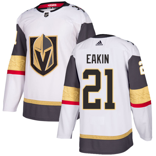 Adidas Golden Knights #21 Cody Eakin White Road Authentic Stitched NHL Jersey Adidas Golden Knights #21 Cody Eakin White Road Authentic Stitched NHL Jersey