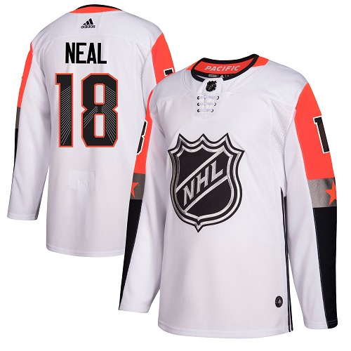 Adidas Golden Knights #18 James Neal White 2018 All-Star Pacific Division Authentic Stitched NHL Jersey Adidas Golden Knights #18 James Neal White 2018 All-Star Pacific Division Authentic Stitched NHL Jersey