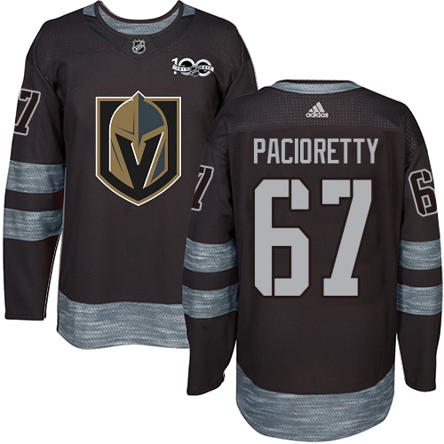 Adidas Golden Knights #67 Max Pacioretty Black 1917-2017 100th Anniversary Stitched NHL Jersey Adidas Golden Knights #67 Max Pacioretty Black 1917-2017 100th Anniversary Stitched NHL Jersey