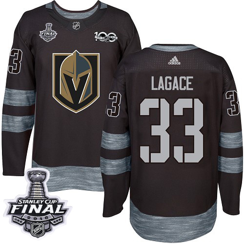 Adidas Golden Knights #33 Maxime Lagace Black 1917-2017 100th Anniversary 2018 Stanley Cup Final Stitched NHL Jersey Adidas Golden Knights #33 Maxime Lagace Black 1917-2017 100th Anniversary 2018 Stanley Cup Final Stitched NHL Jersey