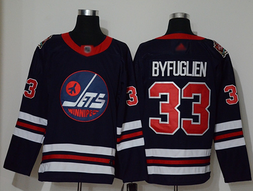 Adidas Jets #33 Dustin Byfuglien Navy Blue Authentic 2019 Heritage Classic Stitched NHL Jersey Adidas Jets #33 Dustin Byfuglien Navy Blue Authentic 2019 Heritage Classic Stitched NHL Jersey