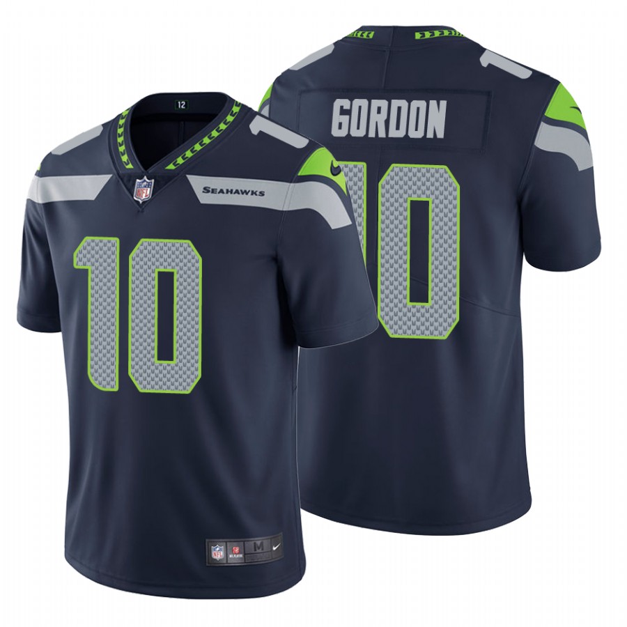 Men's Seattle Seahawks #10 Josh Gordon Navy NFL Vapor Untouchable Limited Stitched Jersey Men's Seattle Seahawks #10 Josh Gordon Navy NFL Vapor Untouchable Limited Stitched Jersey