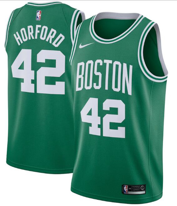 Men's Boston Celtics #42 Al Horford Green NFL Icon Edition Swingman Stitched Jersey