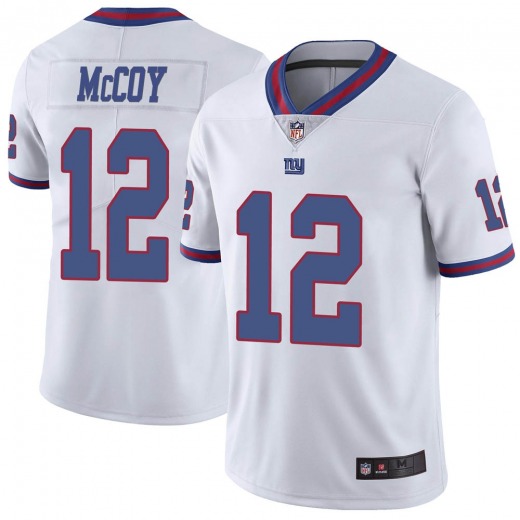 Men's New York Giants #12 Colt McCoy White 2020 Vapor Untouchable Limited Stitched Jersey Men's New York Giants #12 Colt McCoy White 2020 Vapor Untouchable Limited Stitched Jersey